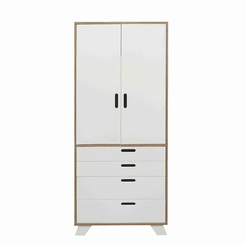 Ropero «NORDIC 090» 2 puertas 4 cajones - Cod. N40 - de La Esperanza