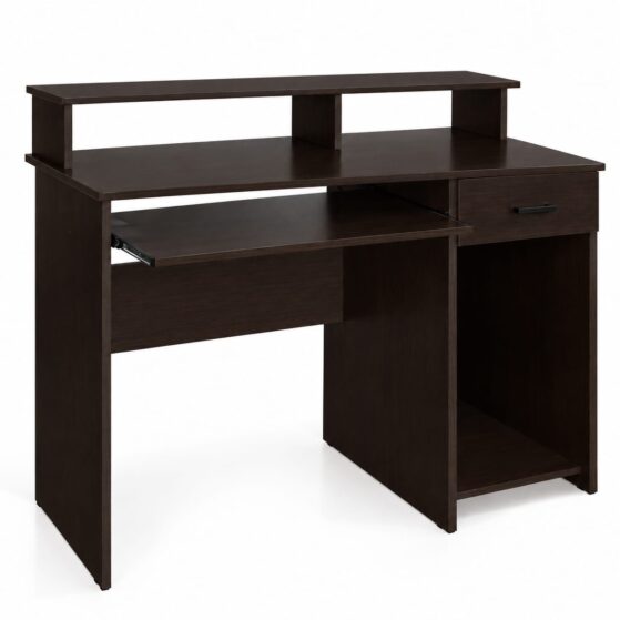 Mesa de Pc con Alzada y Cajón Escritorio, cod.: 47096 o 48096, de Block