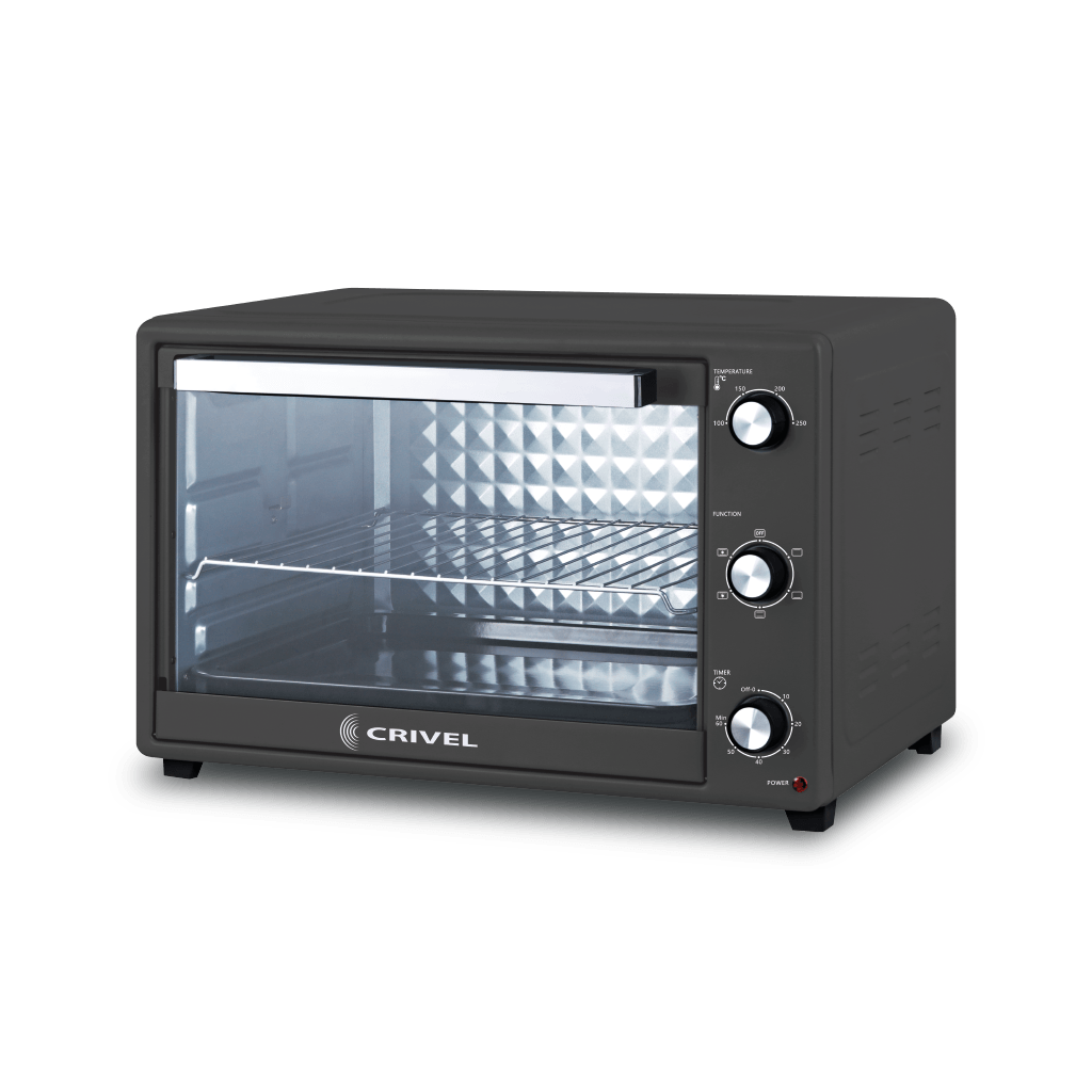 Horno eléctrico 70 lt negro. Modelo HE-170CL, de Crivel.