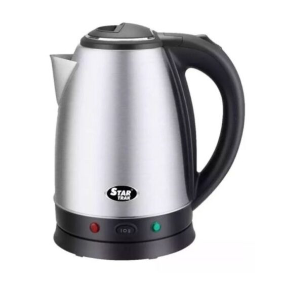 Pava electrica de 1,8 lt. De acero inoxidable. Marca: Startrak