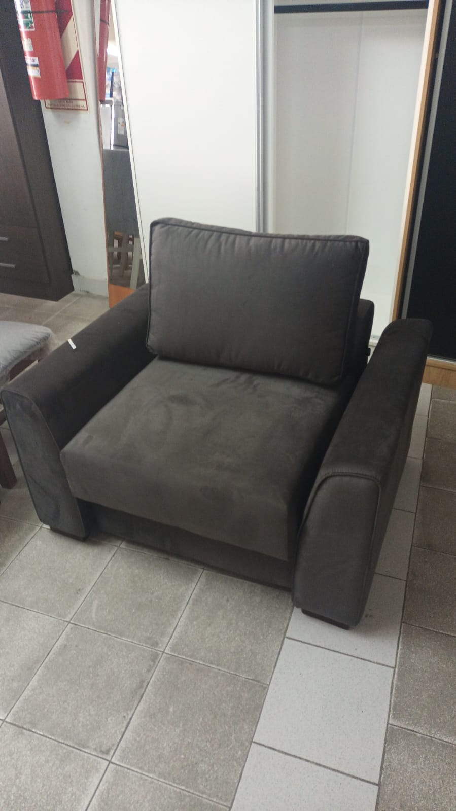 Sillón de 1 cuerpo modelo «Atlantis». Sofa cama 1 plaza, de Color Living