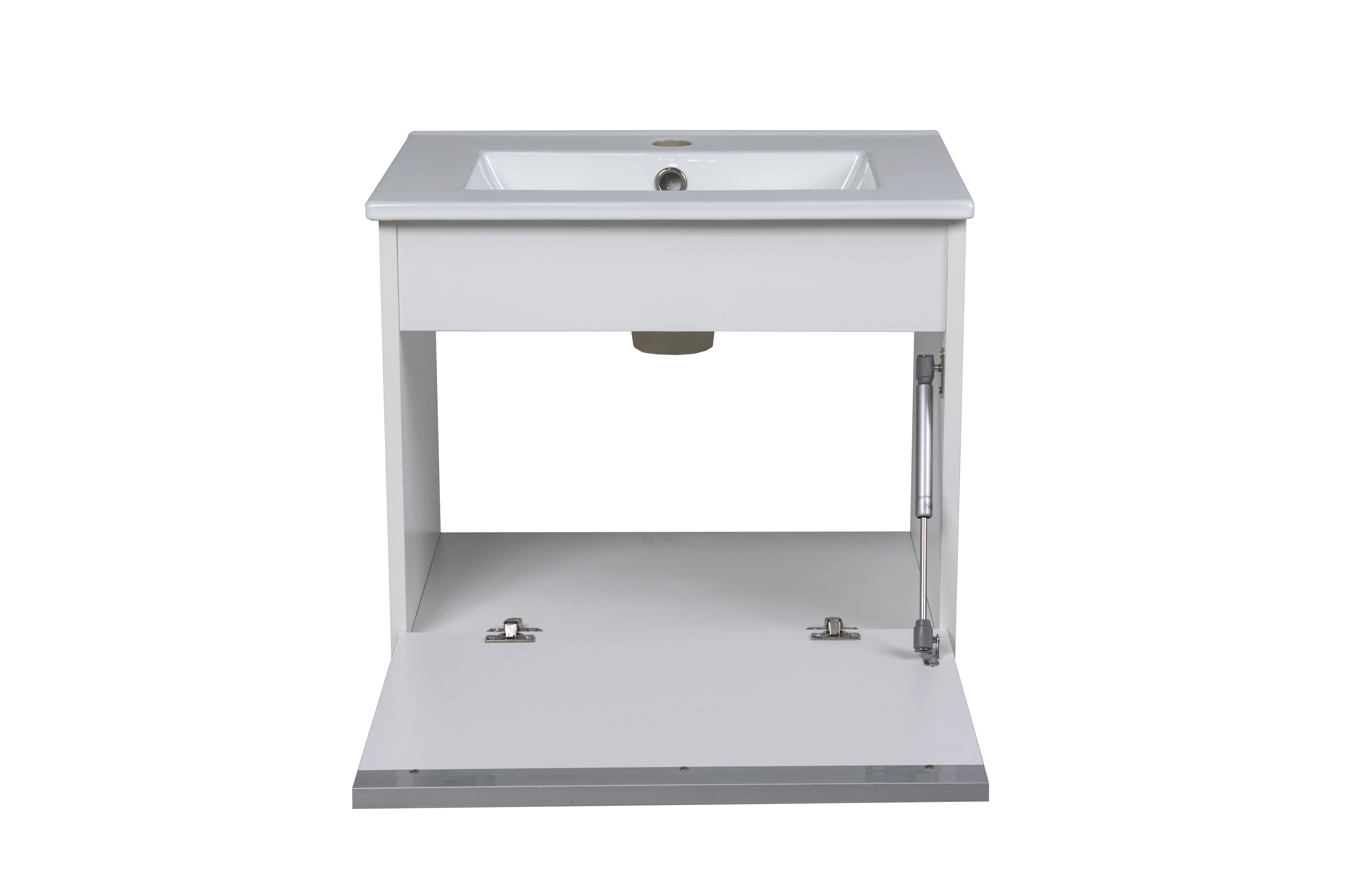 Vanitori flotante de 50 cm de ancho con puerta volcable, con bacha Incluída. Modelo "Essenza", de Ricchezze. - Image 2